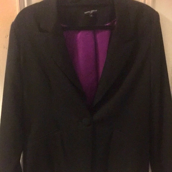 Black jacket Mario Serrani - Picture 1 of 6